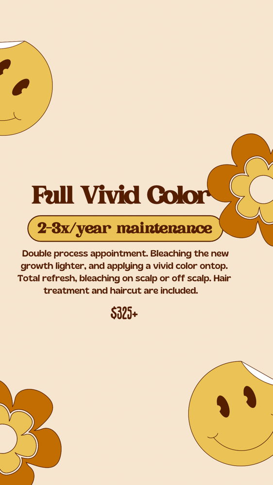 Full Vivid Color at Tori Bond in Troy, MI