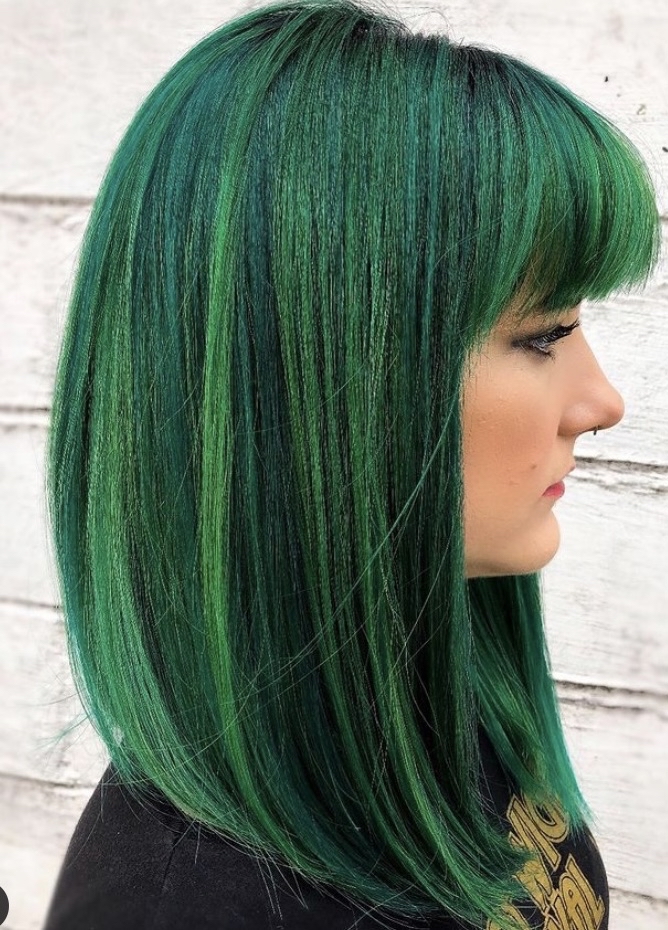 Green With Envy Hair Color