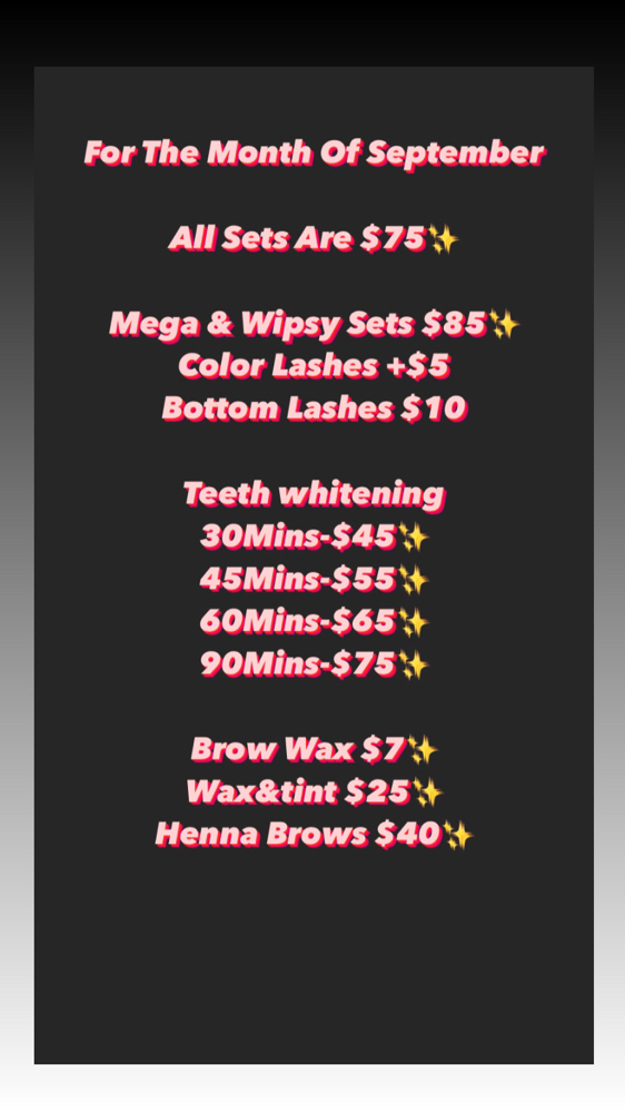 Teeth Whitening Special at Lashing_Expressions in Philadelphia, PA