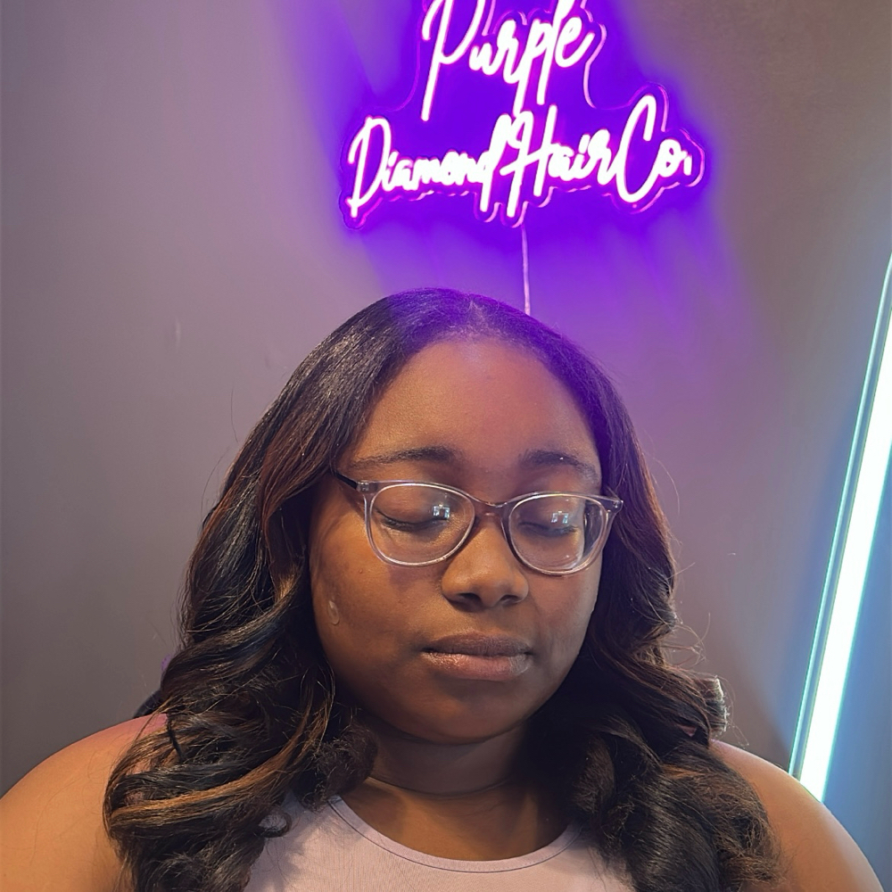 Olaplex Silk Press at Purple Diamond Hair Collection in Greenville, NC