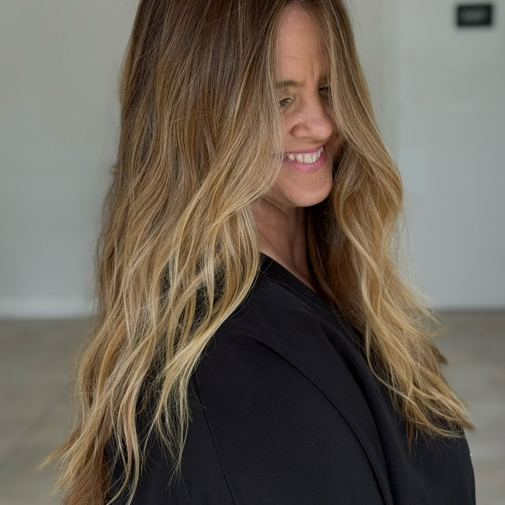 Face Frame Highlight at Julie Hair Co in Manhattan Beach, CA