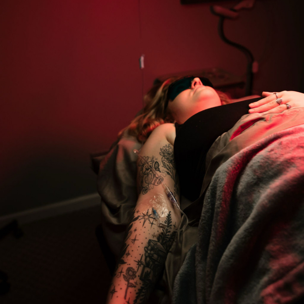 IV & Red Light Recovery Session at Angel Care Health and Wellness in Knoxville, TN