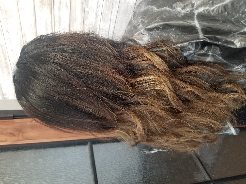 Balayage With Root Color & Olaplex