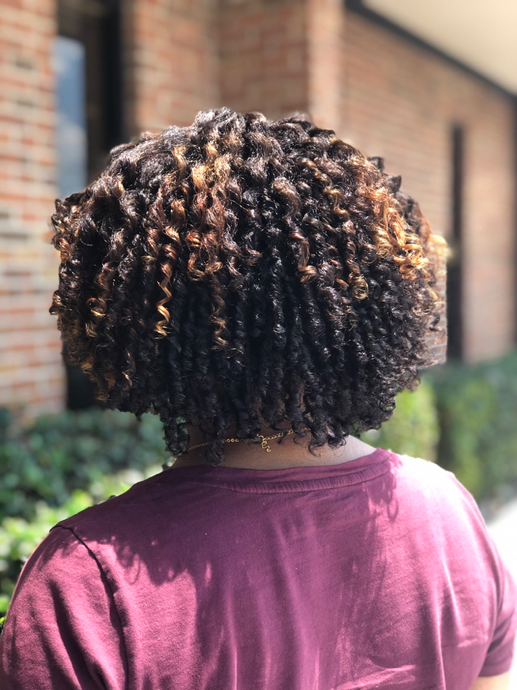 Twist Set / Braid Out Set