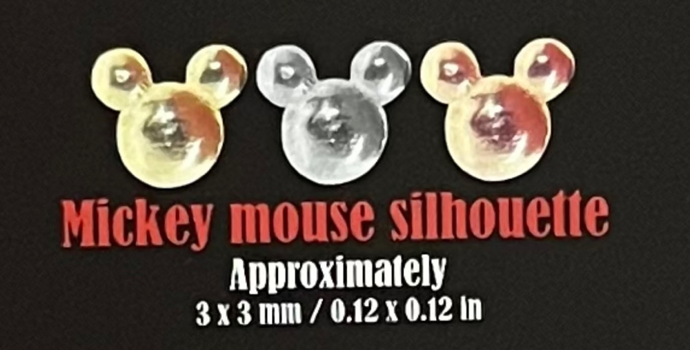 ‘Mickey Mouse Silhouette’ Tooth Gem