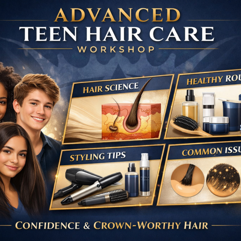 Advanced Teen Hair Care Workshop at 360 Beauty Lounge in Fredericksburg, VA