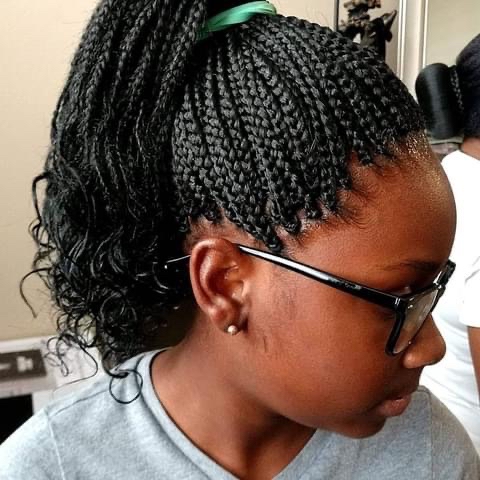 Small box Braids (Mid Back Length)