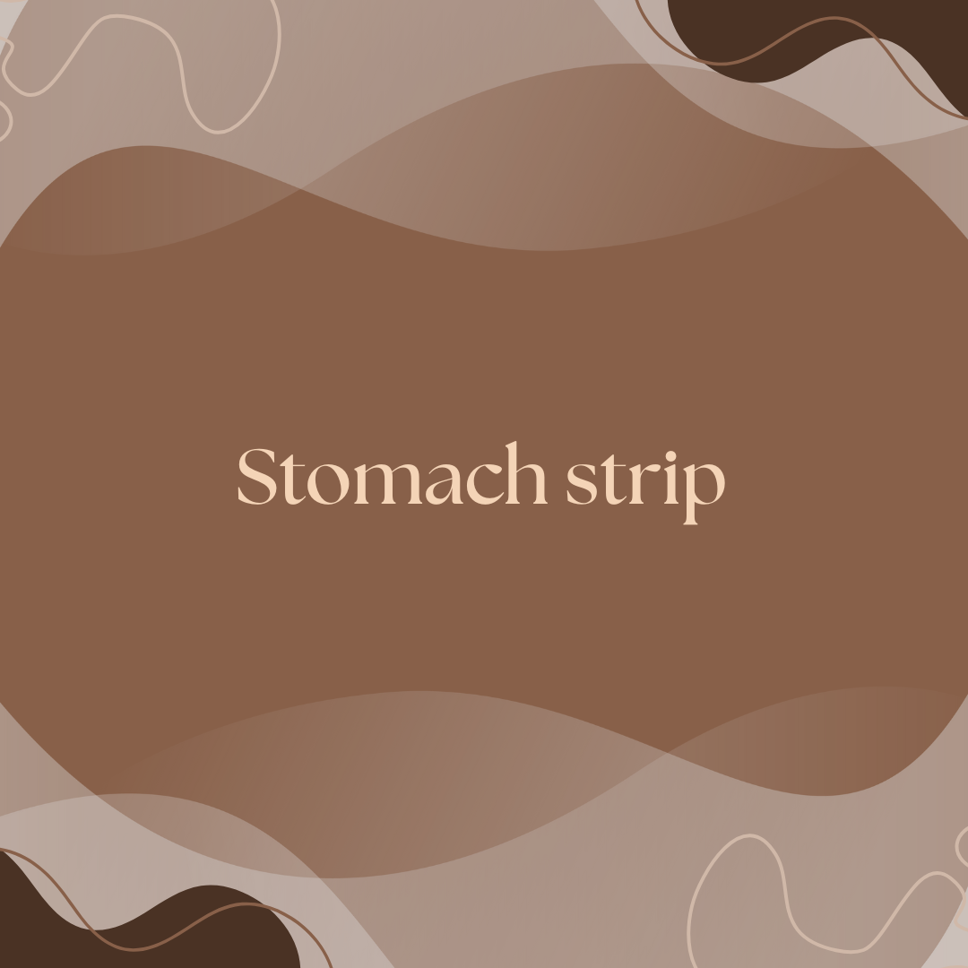 Stomach Strip Wax