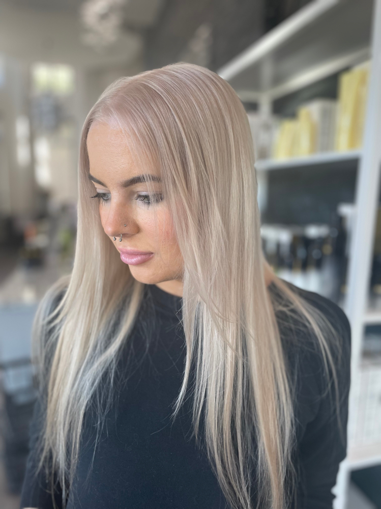 Root Bleach at Modern Monroe Hair Co. in Rockwall, TX