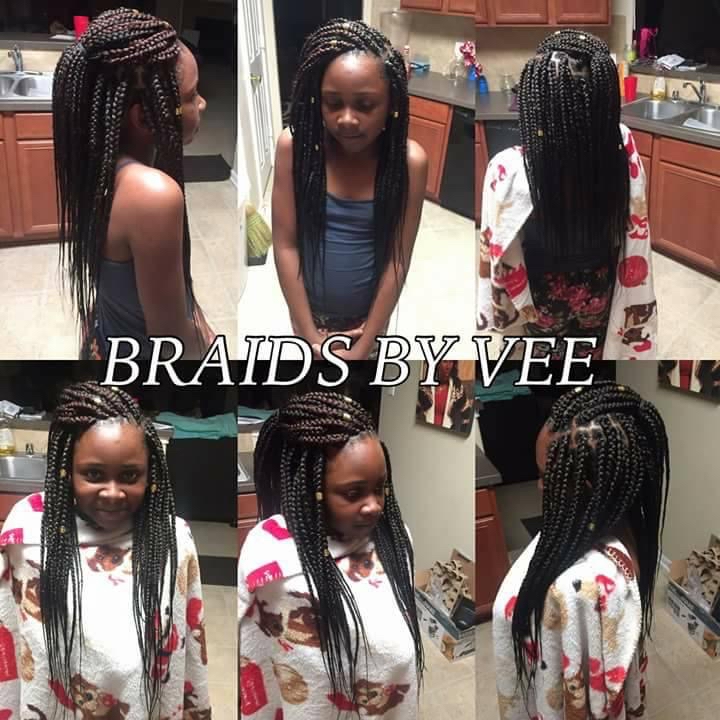 Large Box Braids (Lower Back Length