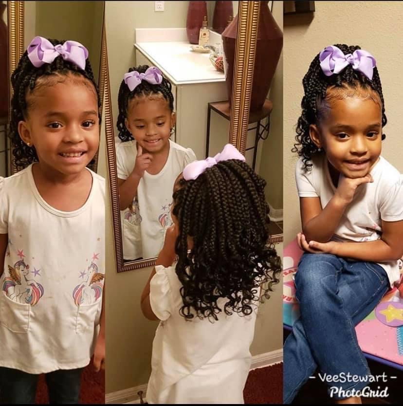Kids Large Box Braids (2yr-6yrs)