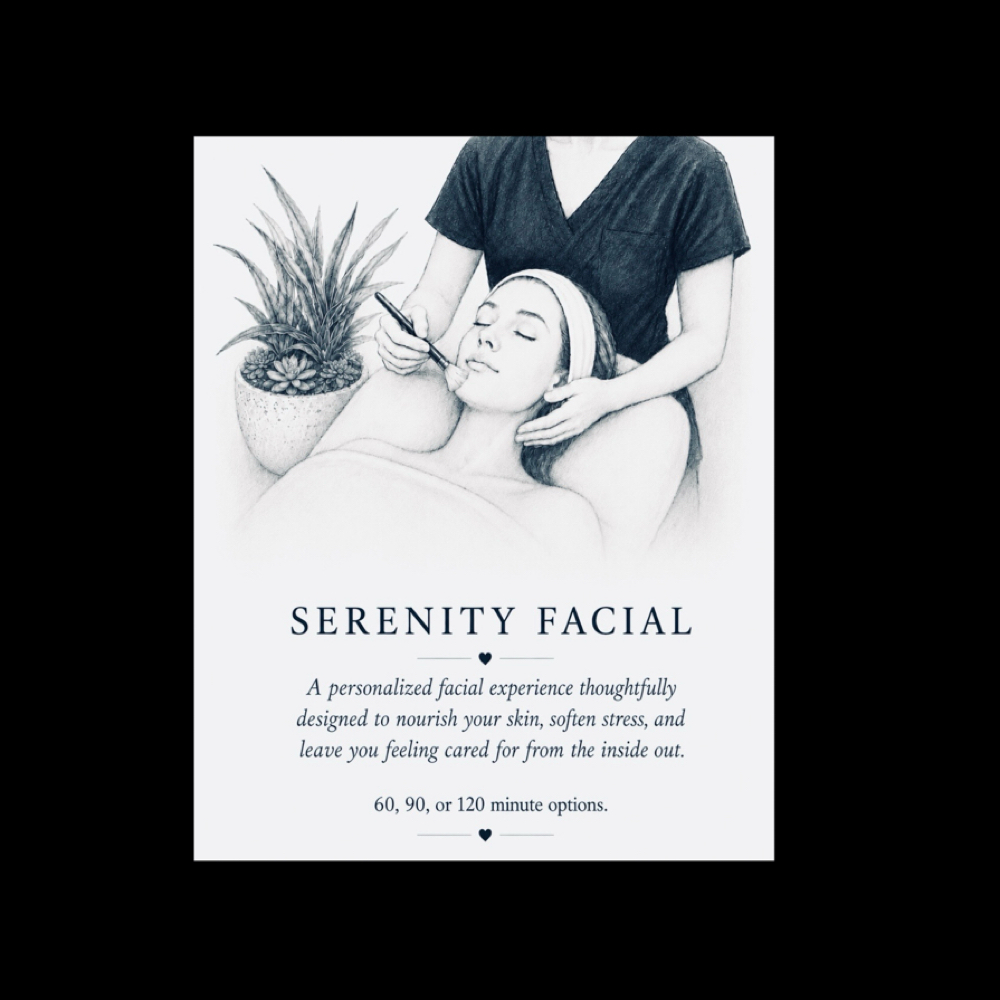 THE "SERENITY" FACIAL at Heart In Hand, LLC - Holistic Skincare and Wellness in Old Saybrook, CT