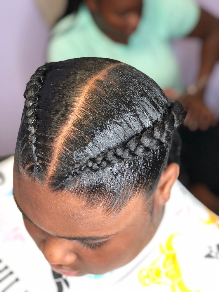 Two Feed In Braids