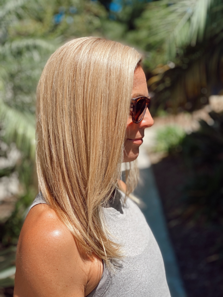 Root Refresh & haircut at Color By Kassidy in Temecula, CA