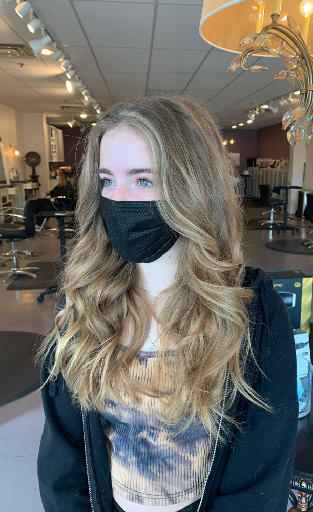 Balayage / “Airtouch”- PARTIAL HEAD