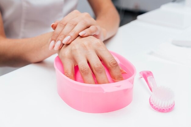 Soak Off Acrylic With Added Service