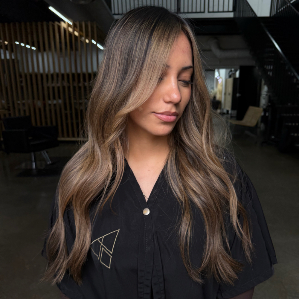 Signature Partial Blonding at Valorelle Beauty Co in Arlington, TX