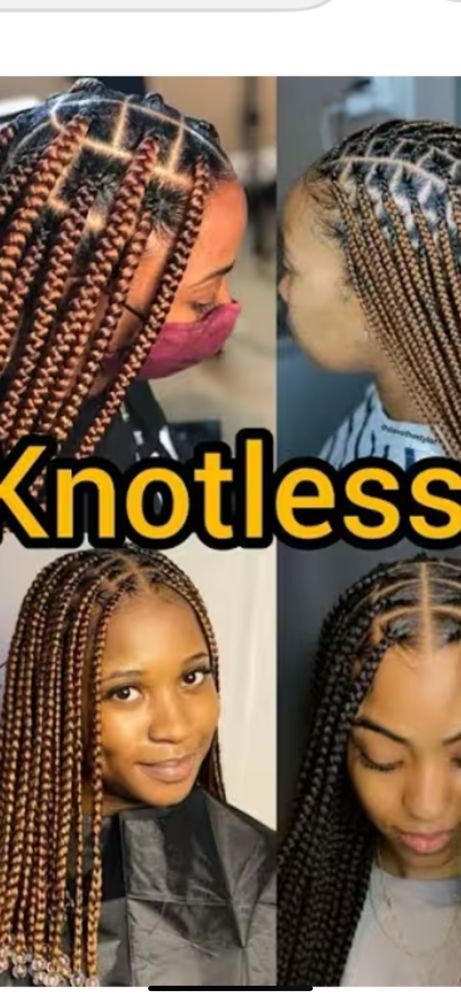 Knotless Box Braid