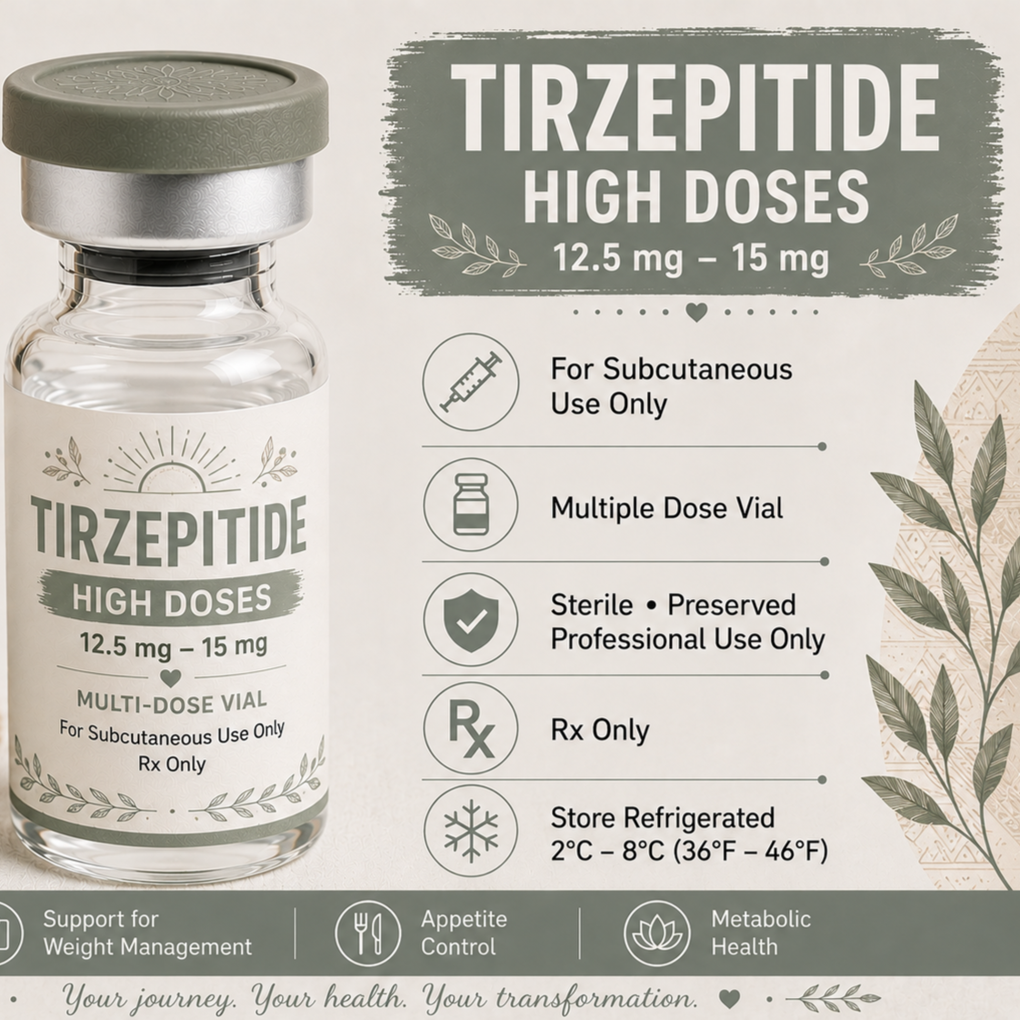 GLP 1/GIP: TIRZEPITIDE HIGH DOSE at Well Life Integrated Medical LLC in Okeechobee, FL