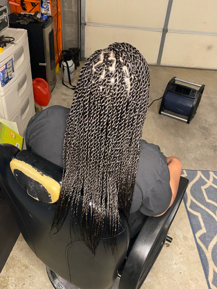 Senegalease Twist Mid Back