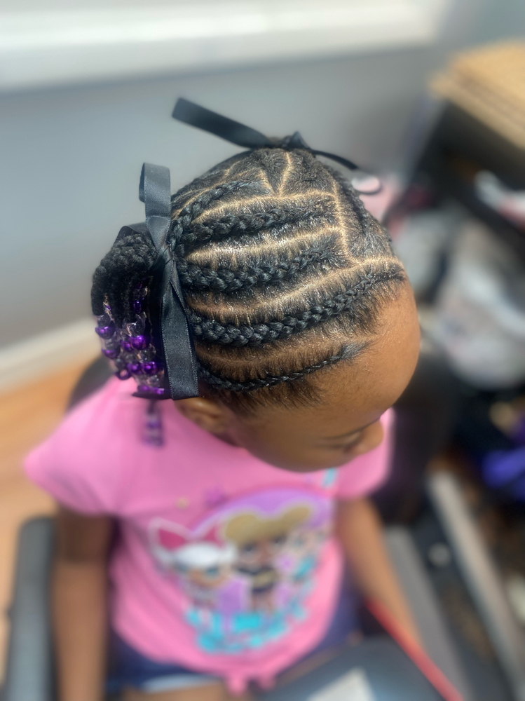 Kids Braids and beads