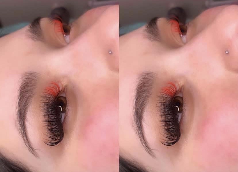Color Lashes (add on)