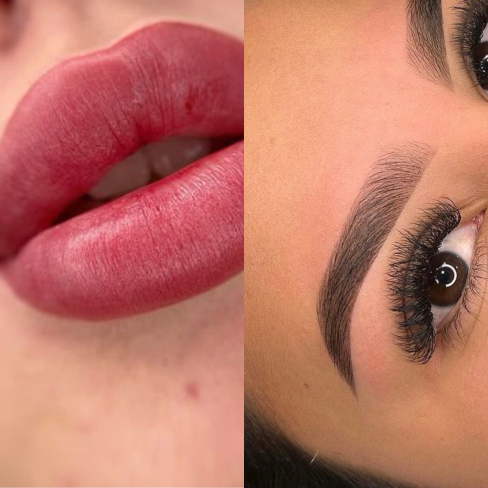 Lip Blush & Soft Powder Brows at Grandeur Spa in Merchantville, NJ