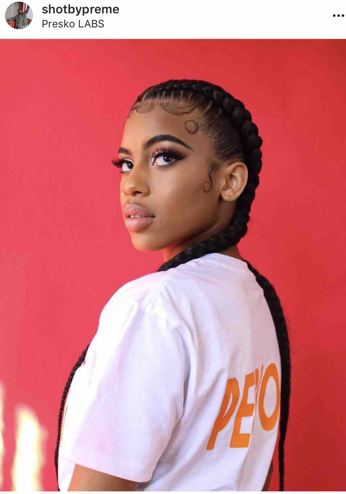 2 Feed In Braids