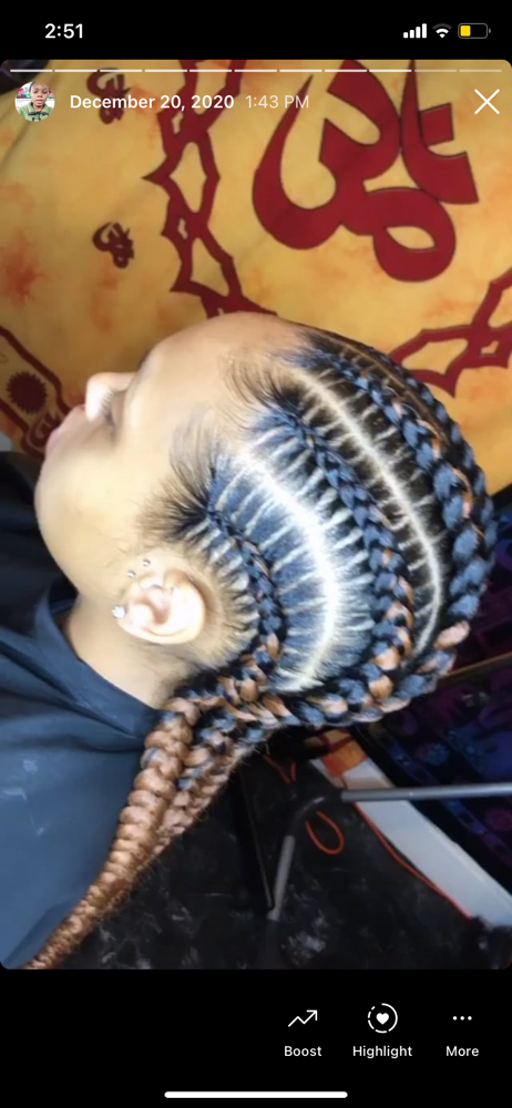5 Feed In Braids