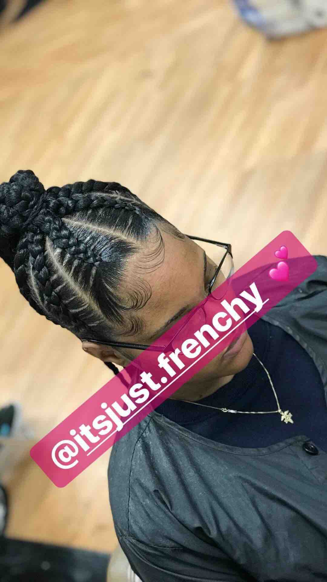 Feed In Ponytail