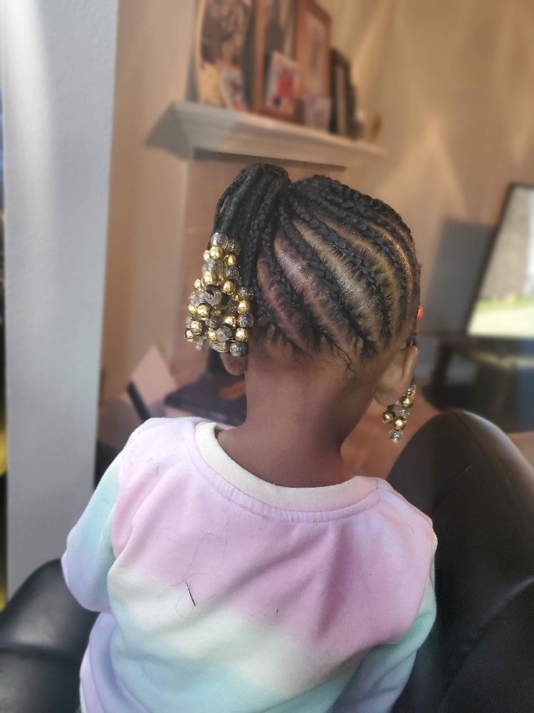 Kids Braids/twist(No Hair Added)