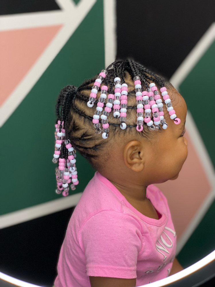 Kids Cornrow Ponytail (1yr-5yr)