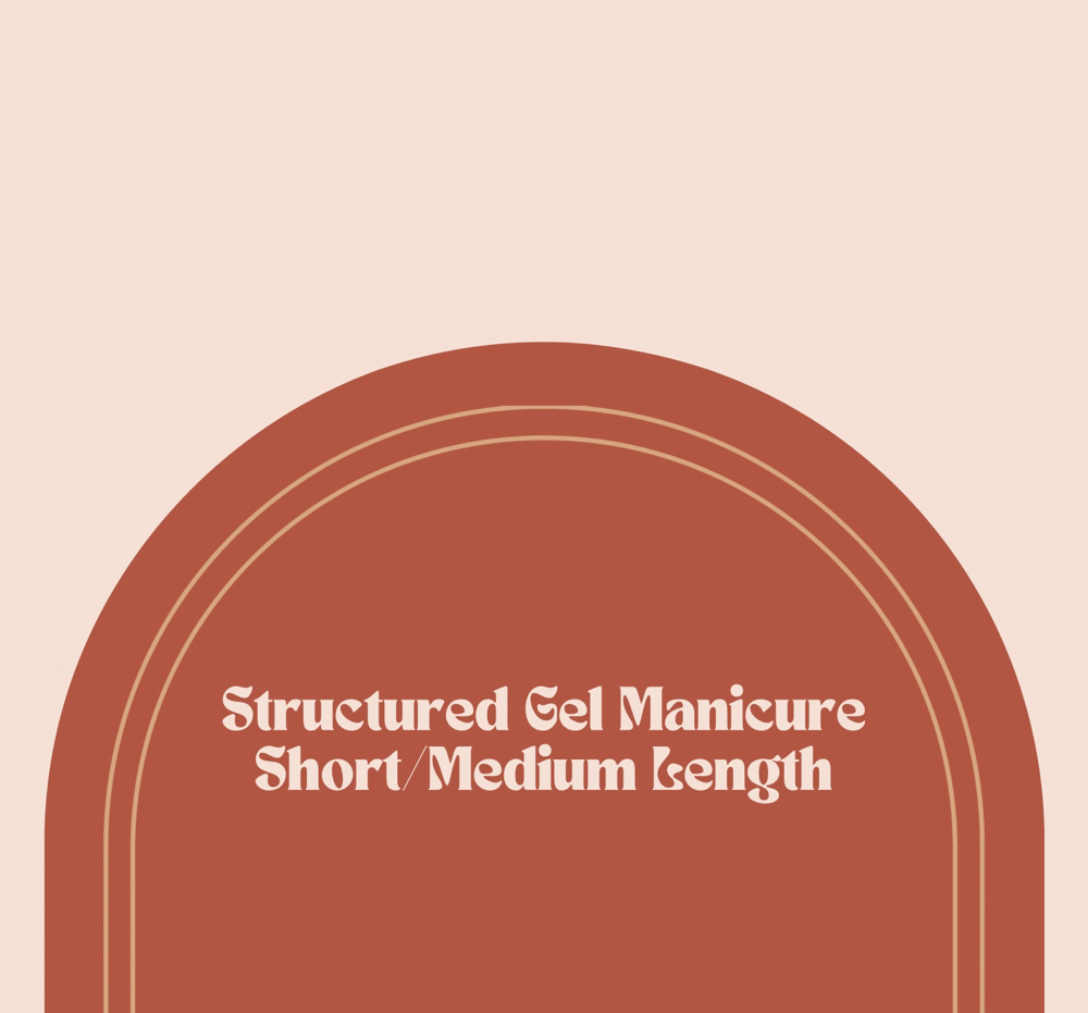 Structured Mani Short/Med Length