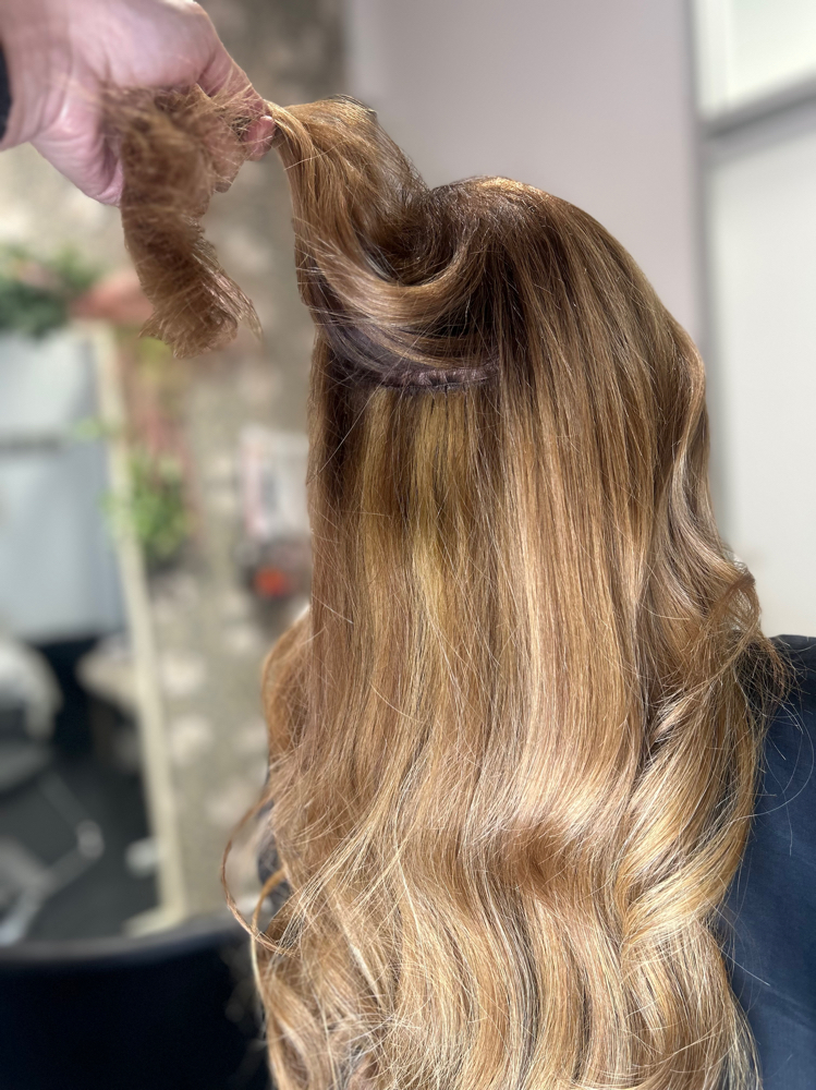 Weft Hair Extensions Per Row at Hair by Jordan Walker in Burbank, CA