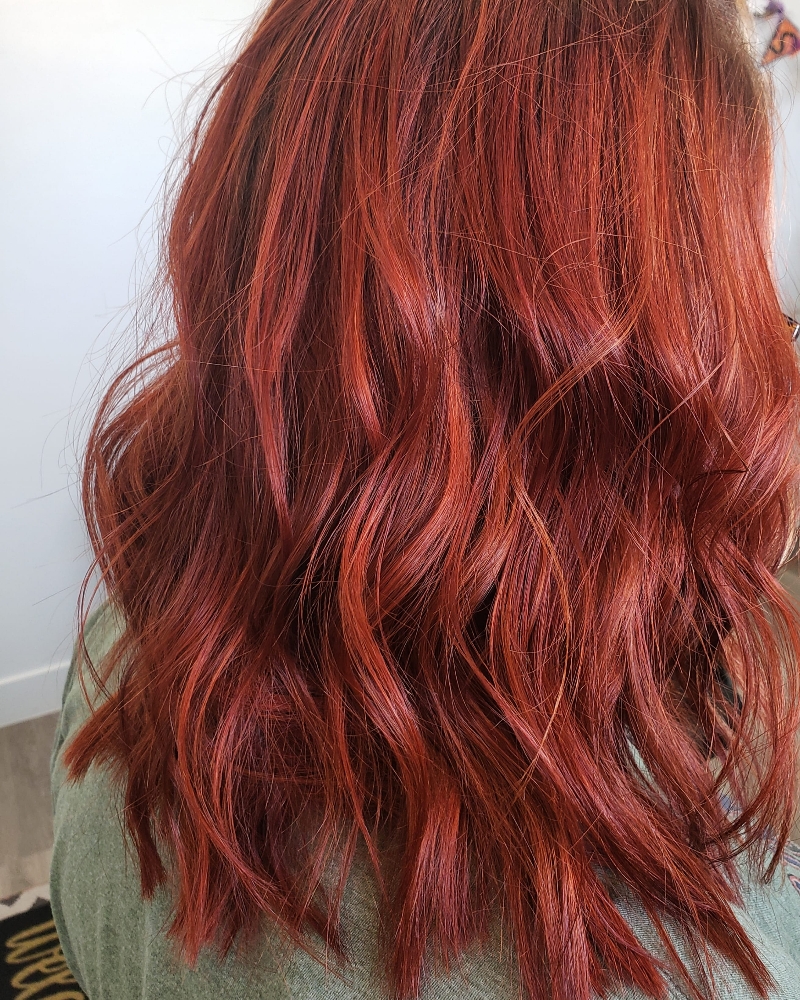 All Over One Color (Short Hair)