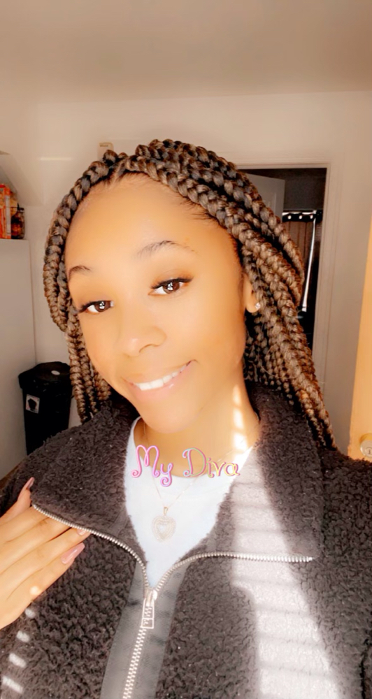 Large Box Braids