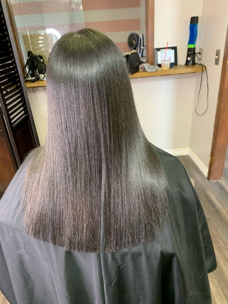 Silk Press + Trim