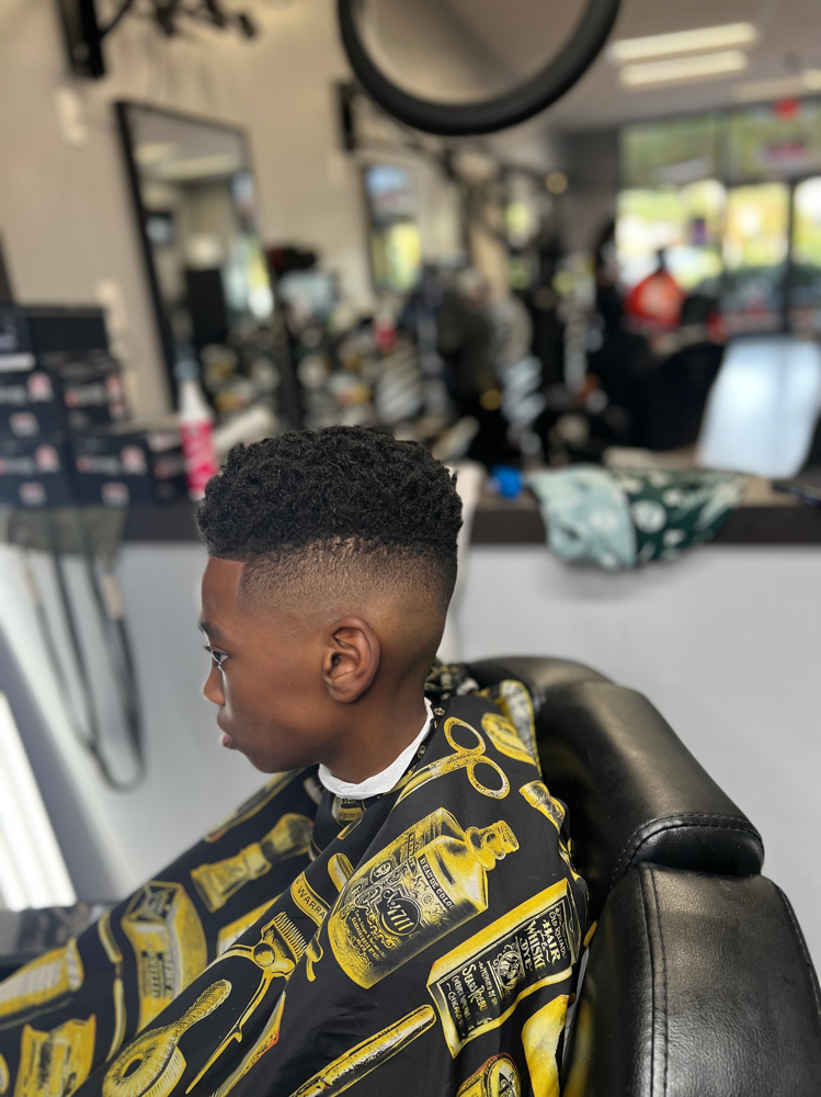 Kids Hair Cut Age 2-12