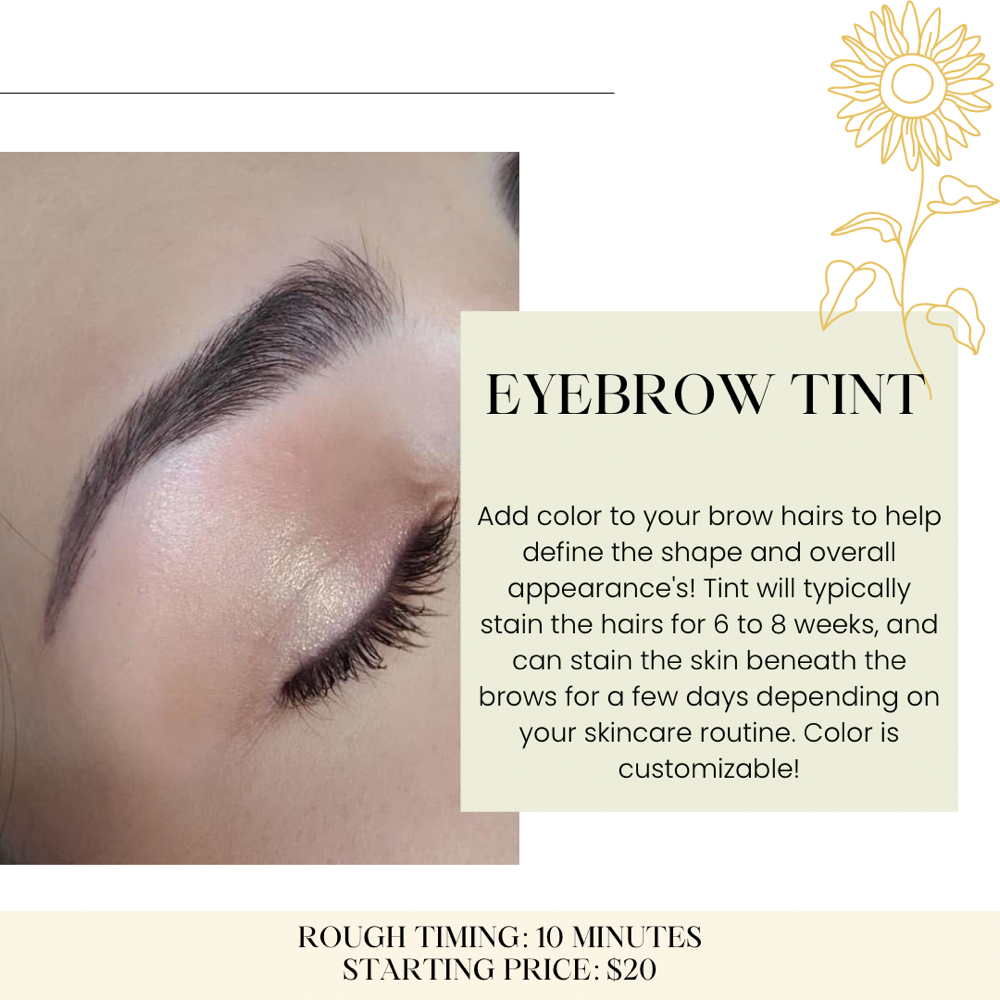 Eyebrow Tint