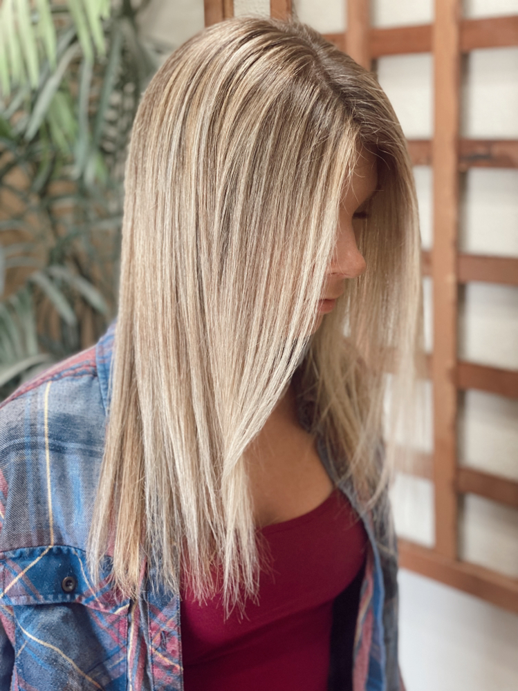 Partial weave & Blowdry at Color By Kassidy in Temecula, CA