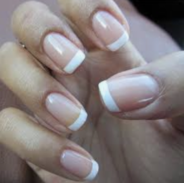 Hard Gel Natural Nails-French