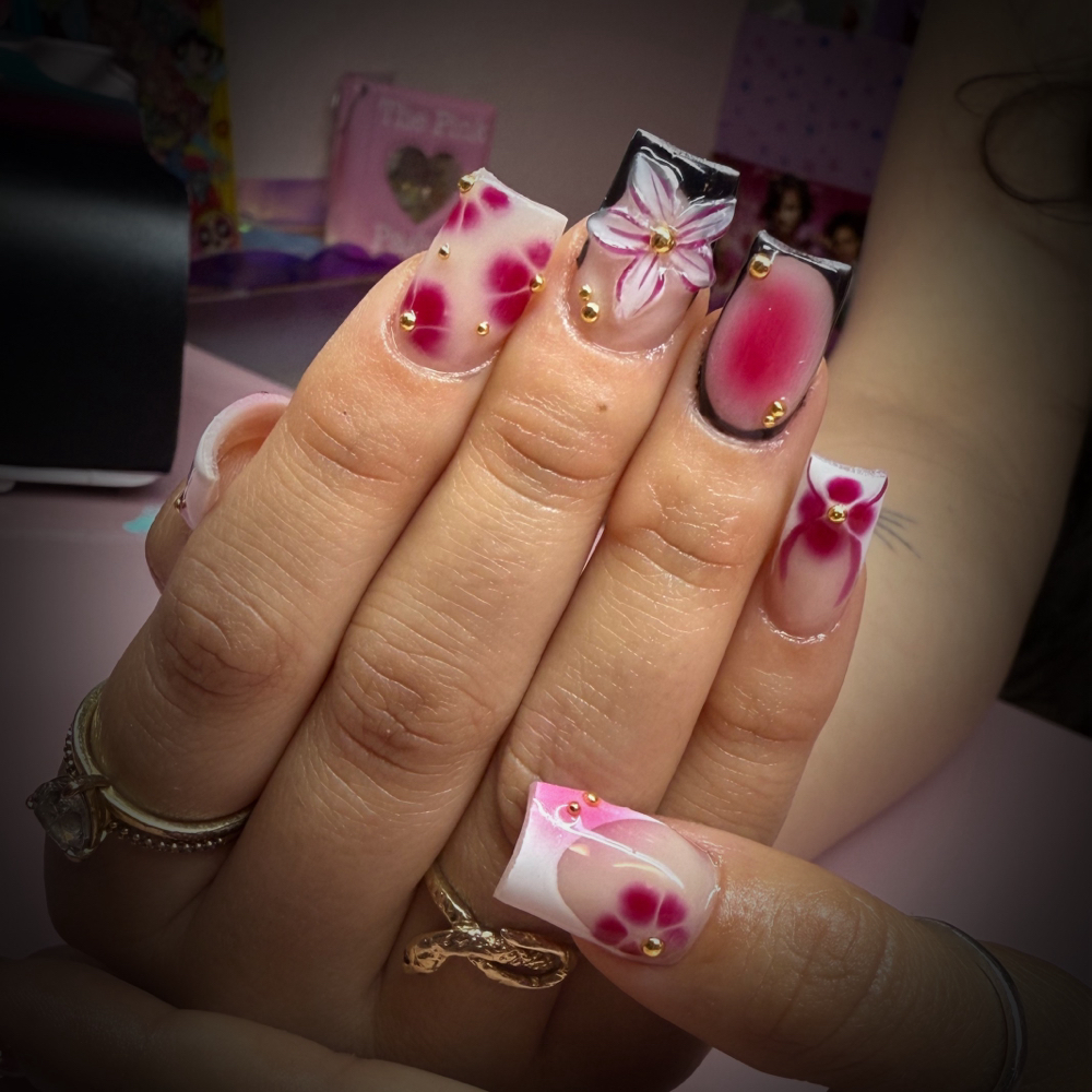 Full Set- Length 11-10 (MODERATE) at Girl Talk Nail Studio in Arvada, CO