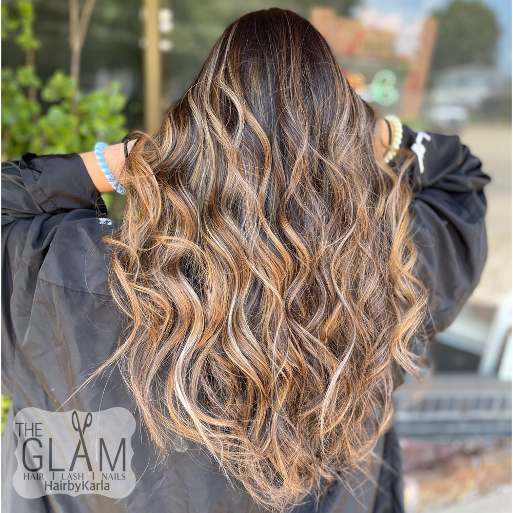 Balayage Long Hair First Time