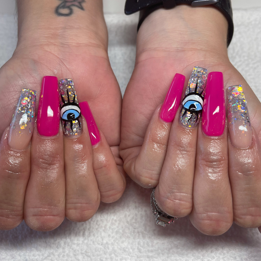 Encapsulations/Glitter Acrylic