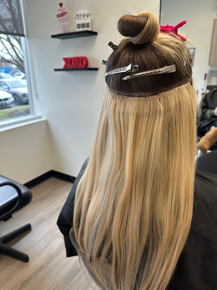 Weft Extension Move Up
