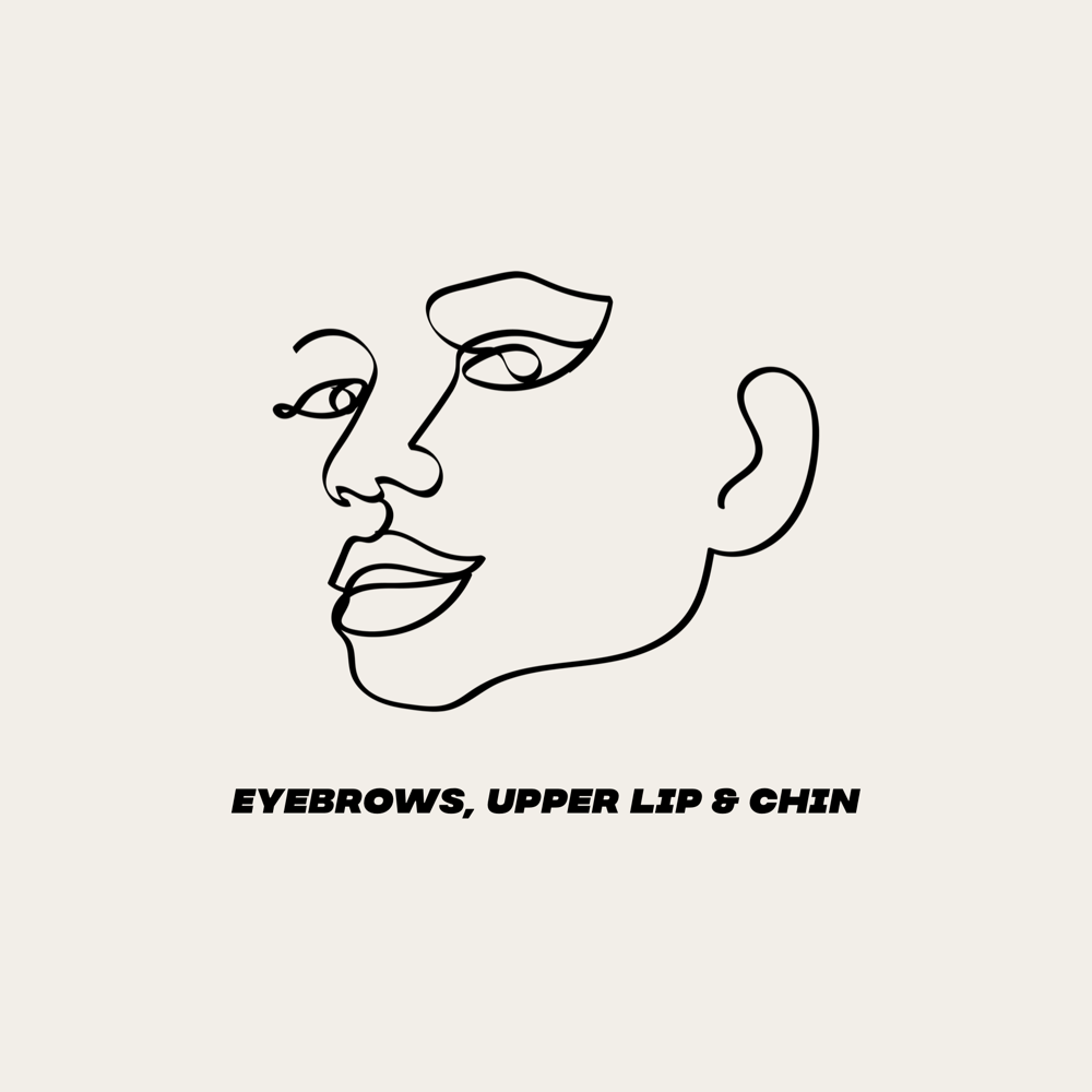 Eyebrow, Upperlip, Chin Wax