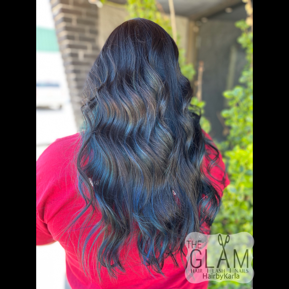 All Over Color (Long/past Shoulder)