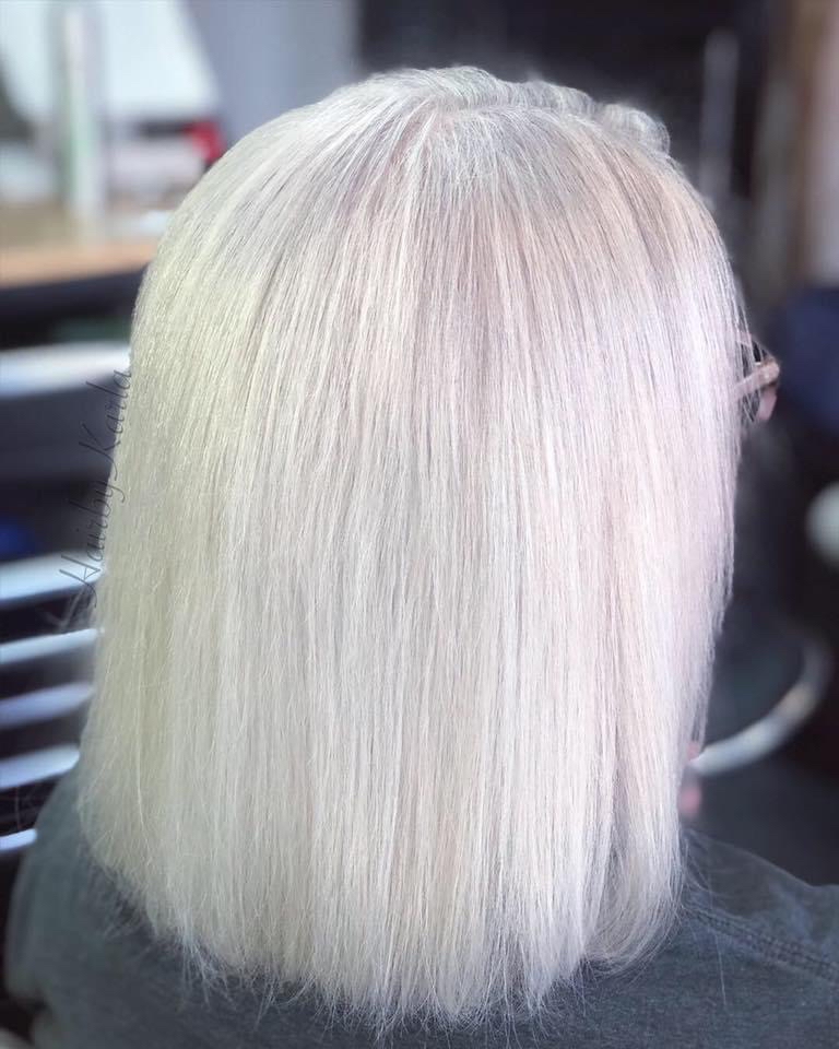 All Over Color (neck/short Hair)