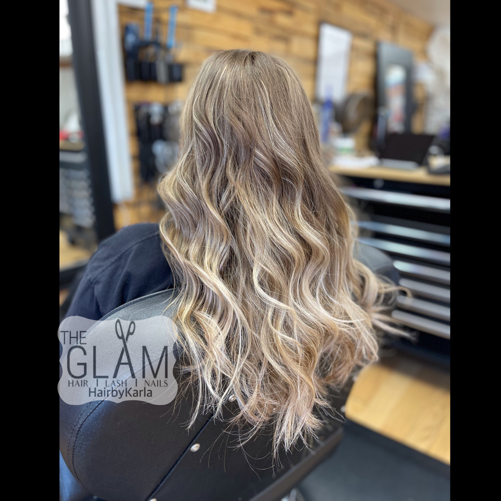 Balayage Long Hair Touch Up