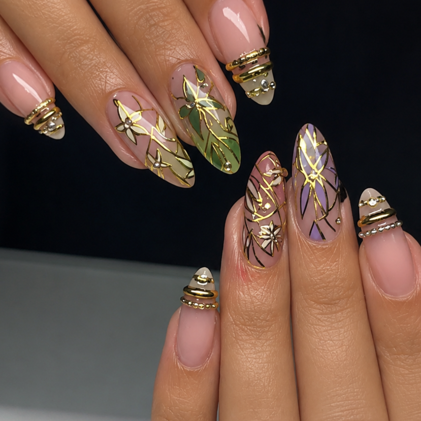 Structured Gel Manicure at ZNailZ in Las Vegas, NV